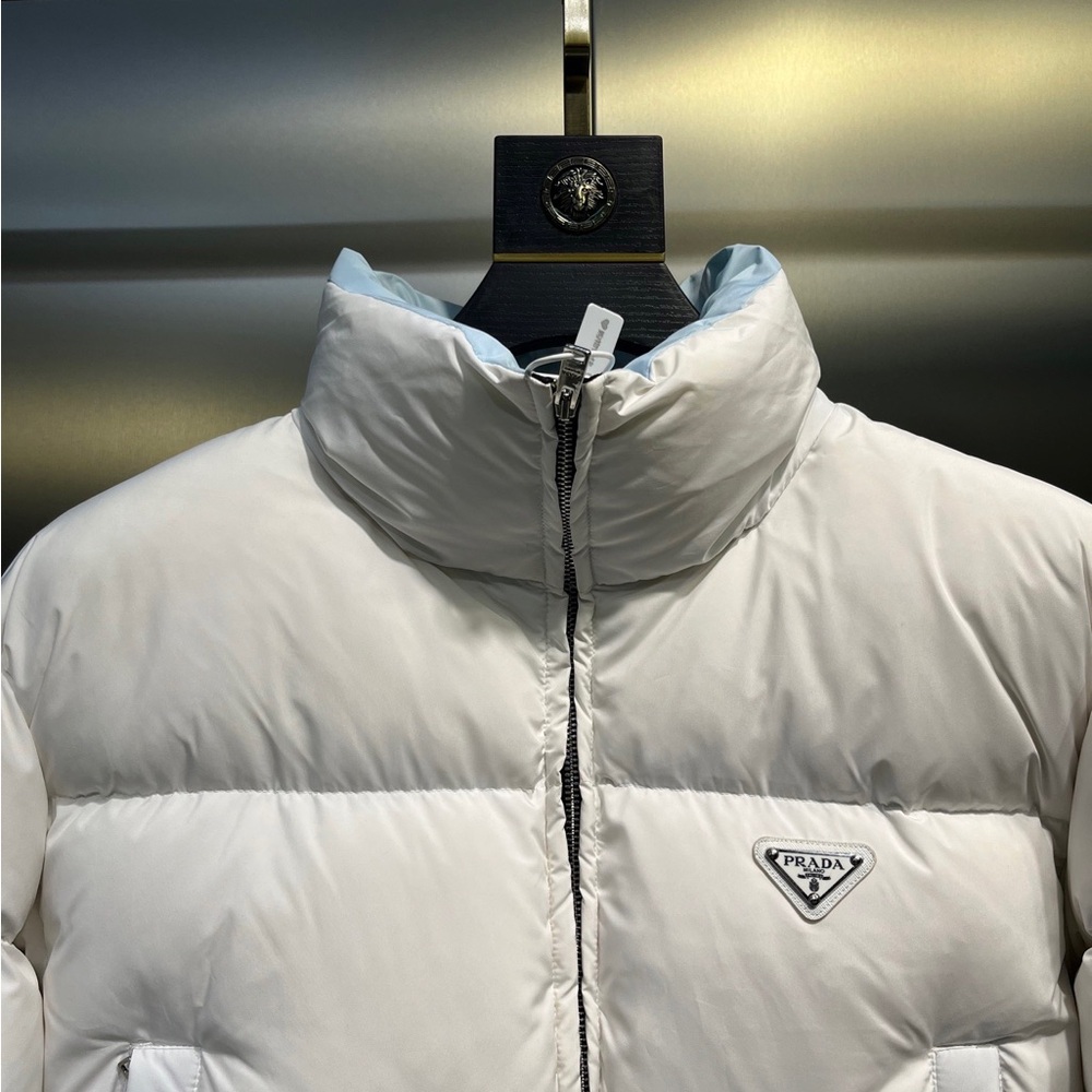 Prada Chic White Puffer Jacket - image 4